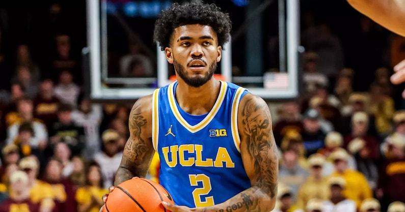 UCLA guard Donovan Dent in action against Minnesota